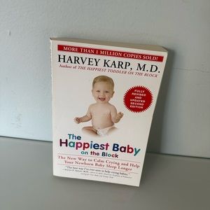 THE HAPPIEST BABY ON THE BLOCK - PAPERBACK BOOK